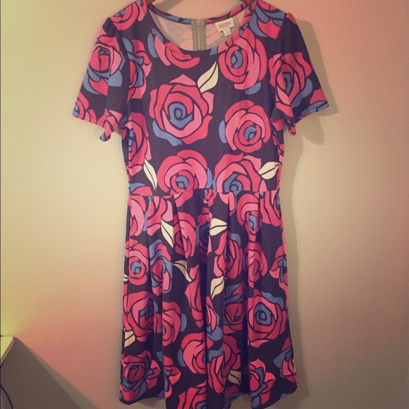 LuLaRoe Dresses & Skirts - LulaRoe Amelia Dress - Sz 2XL